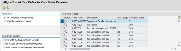 Table Migration Select Table