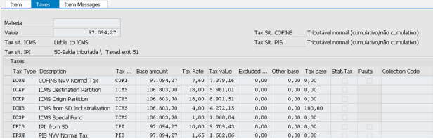 Calculation ICMS Sharing and Poverty Fund - NF